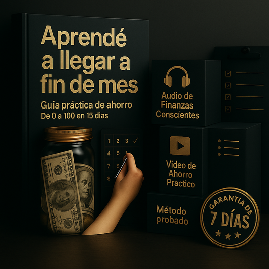 ¿Otra vez llegás justo a fin de mes? Descubrí el método práctico para ahorrar sin dejar de vivir.